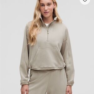lululemon softstreme half-zip